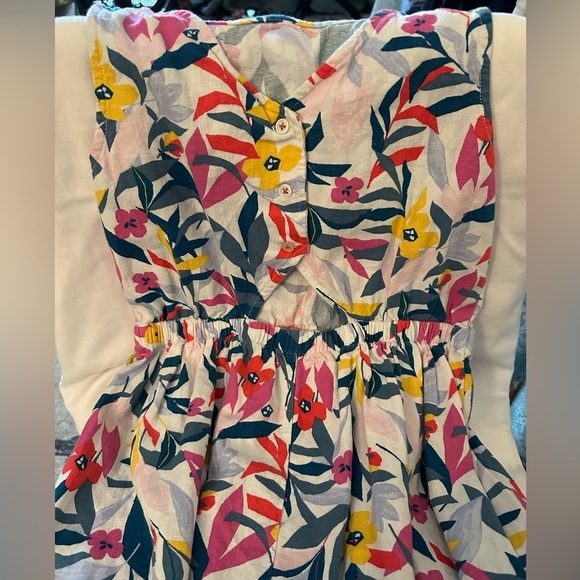 Carters Floral Girls Dress Sz 8 Perfect dress for the summer 100% Cotton - Picture 3 of 5